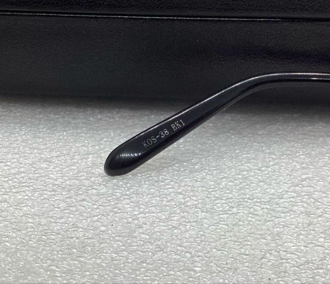 ■金子眼鏡 ■KOS-38■サングラス■ブラック