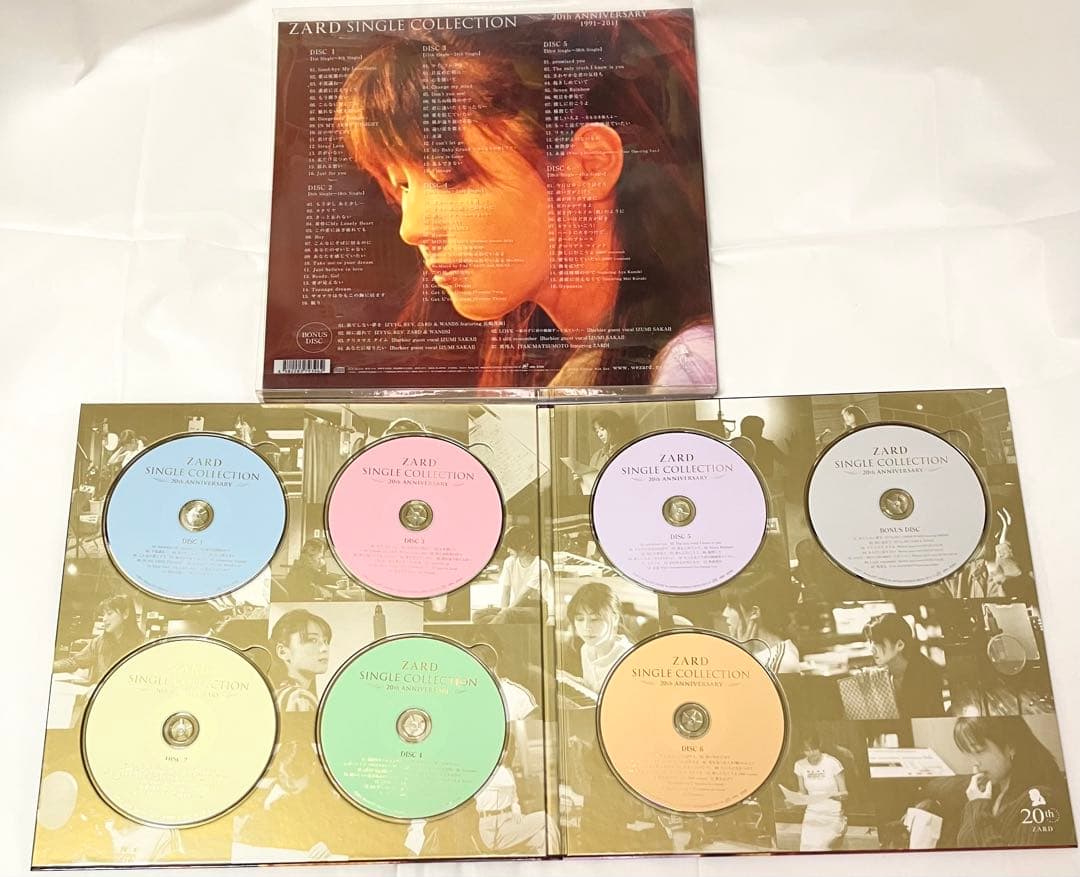 邦楽 ZARD SINGLE COLLECTION 20th ANNIVERSARY