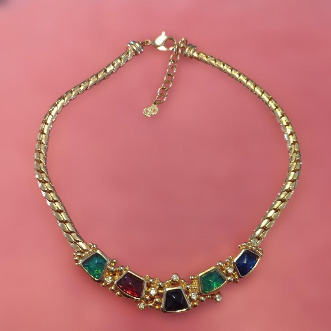 Qoo購入　ヴィンテージChristianDior　ネックレス