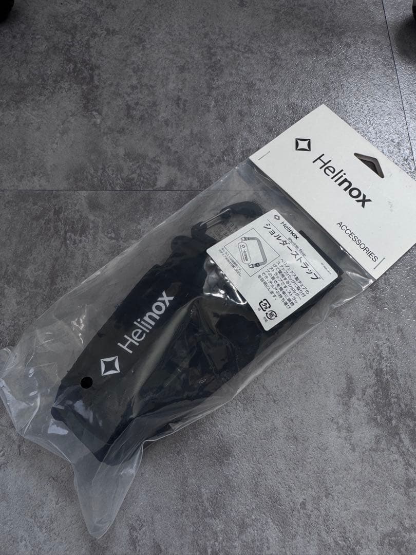 helinox タクティカルチェアＬ　ブラック　ボールフィート　ストラップセット