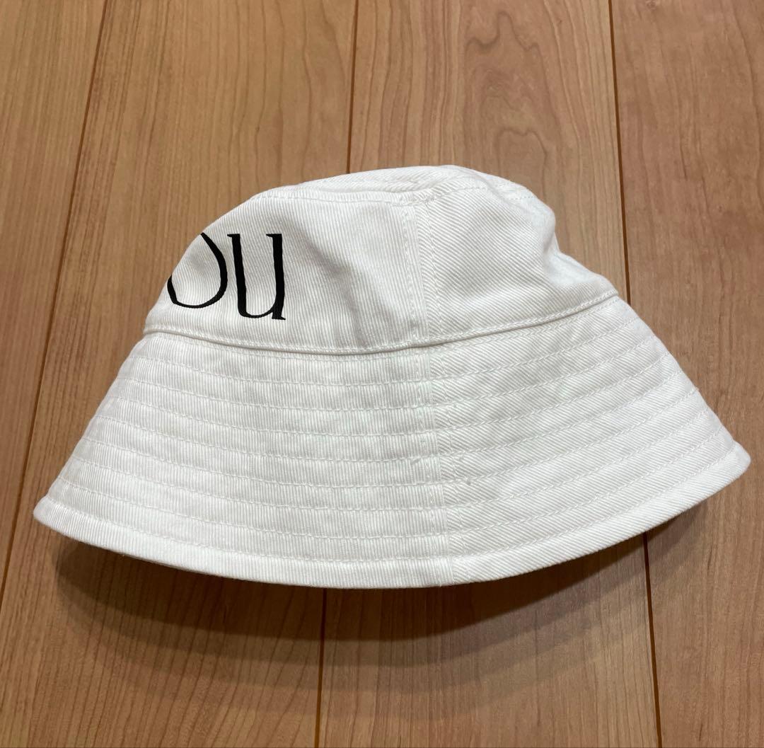✨極美品✨パトゥ　オーガニックコットンバケットハット　ホワイト　白　XS-S
