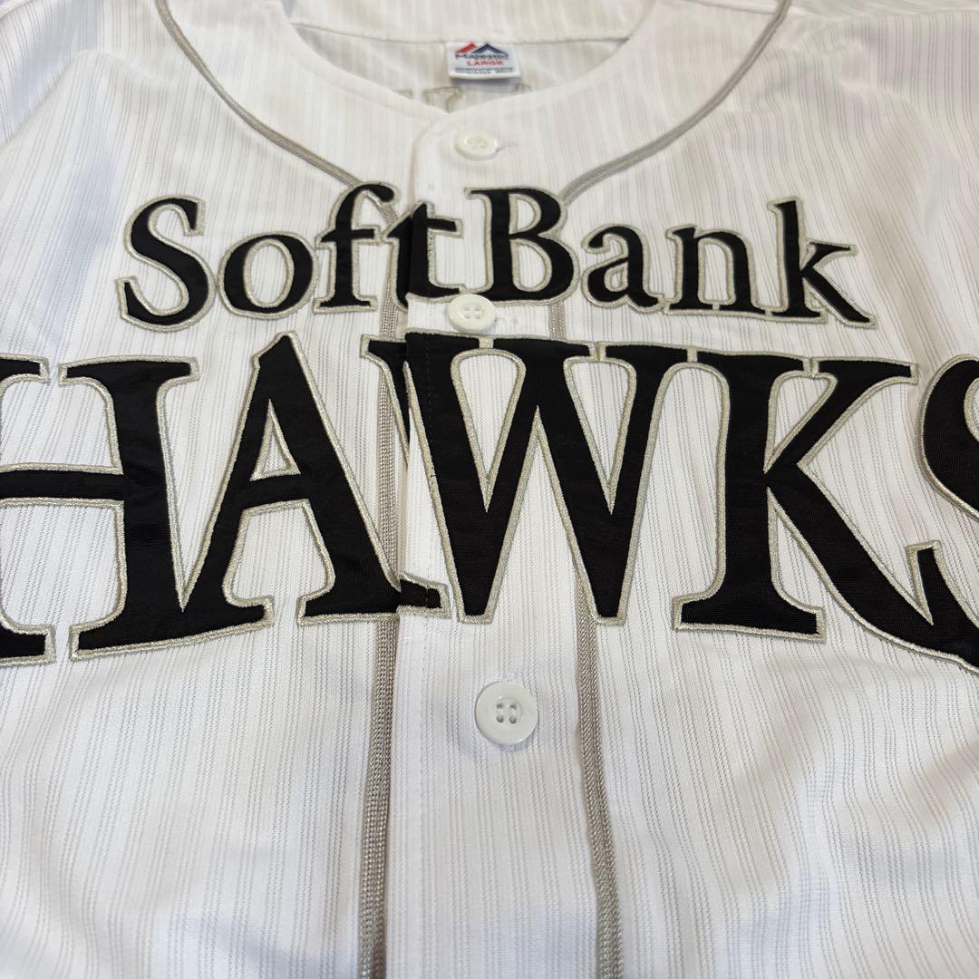 中村選手【Lサイズ 】ソフトバンク ホーム ユニフォーム 白 Majestic製