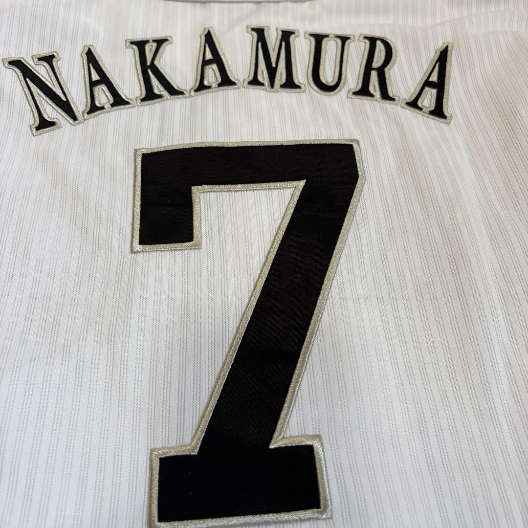 中村選手【Lサイズ 】ソフトバンク ホーム ユニフォーム 白 Majestic製