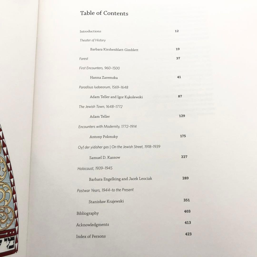 ポーランド・ユダヤ人歴史博物館 写真集「Polin」2017年