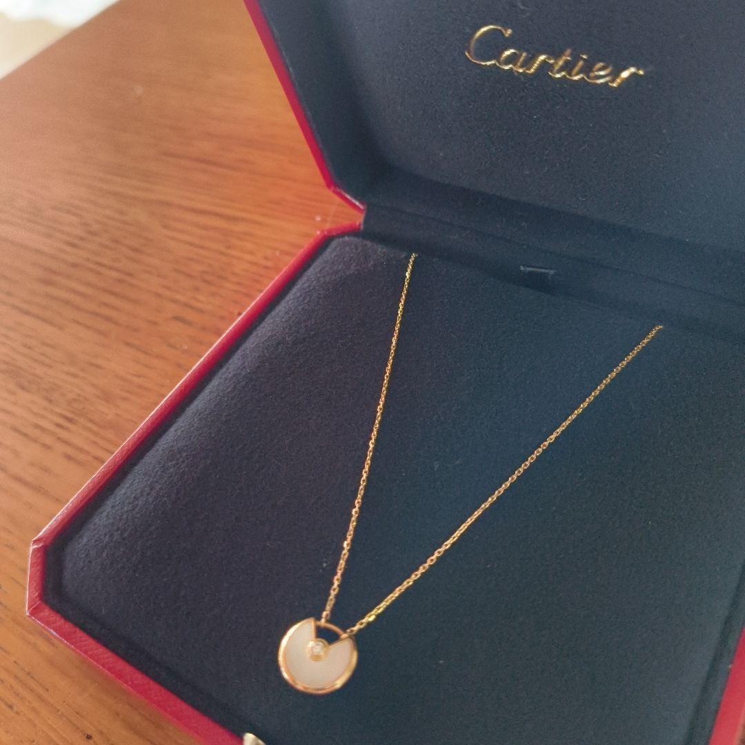 Cartier　アミュレット マザーオブパール ネックレス