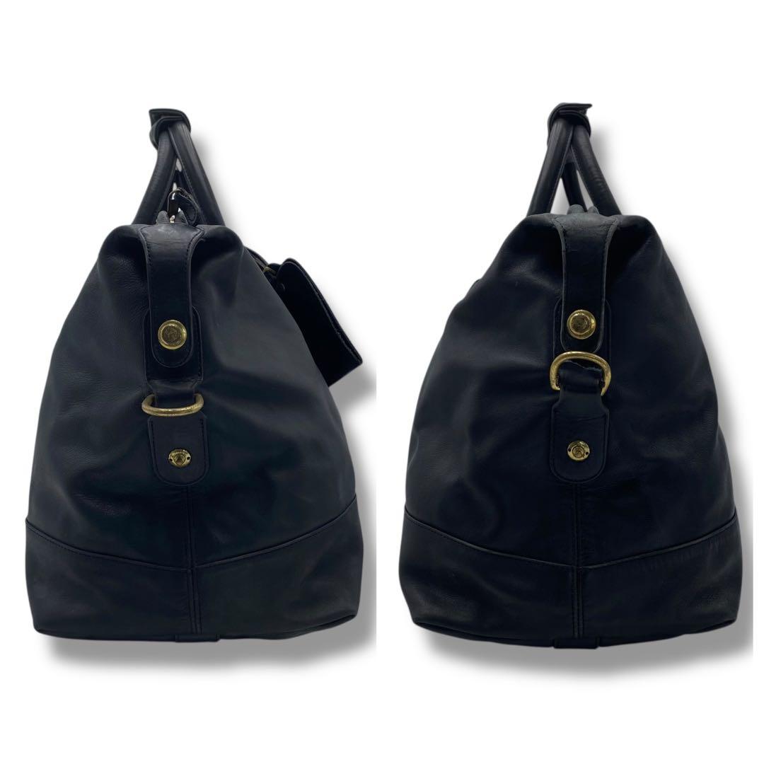 良品 OLD COACH レザー 2WAY ボストンバッグ 0502 ビンテージ