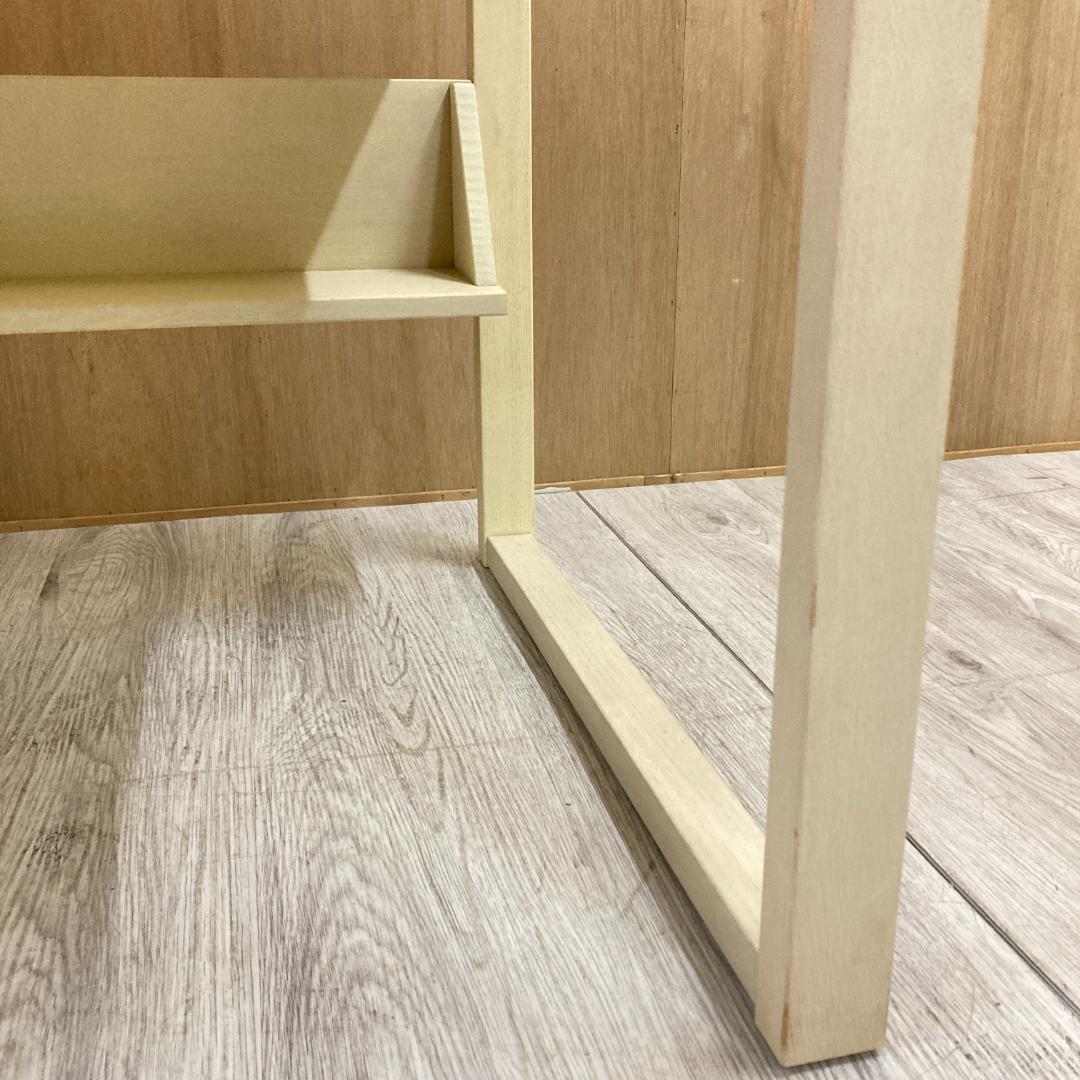 【飛騨産業】キツツキ　学習机　デスク　ブックシェルフ付き