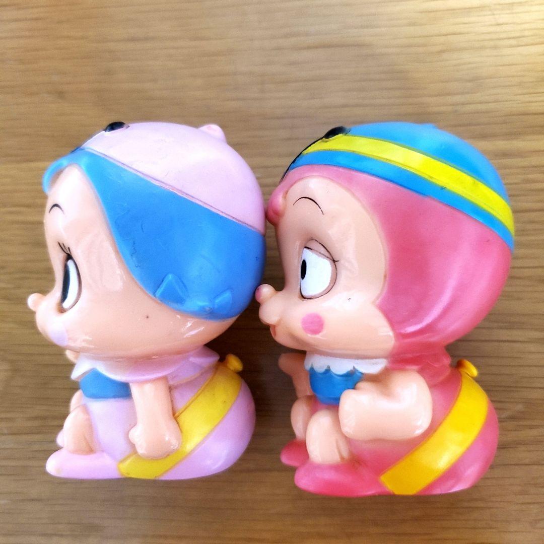 みなしごハッチ　ソフビ　1989年製 フィギュアセット　みなしごハッチ・アーヤ