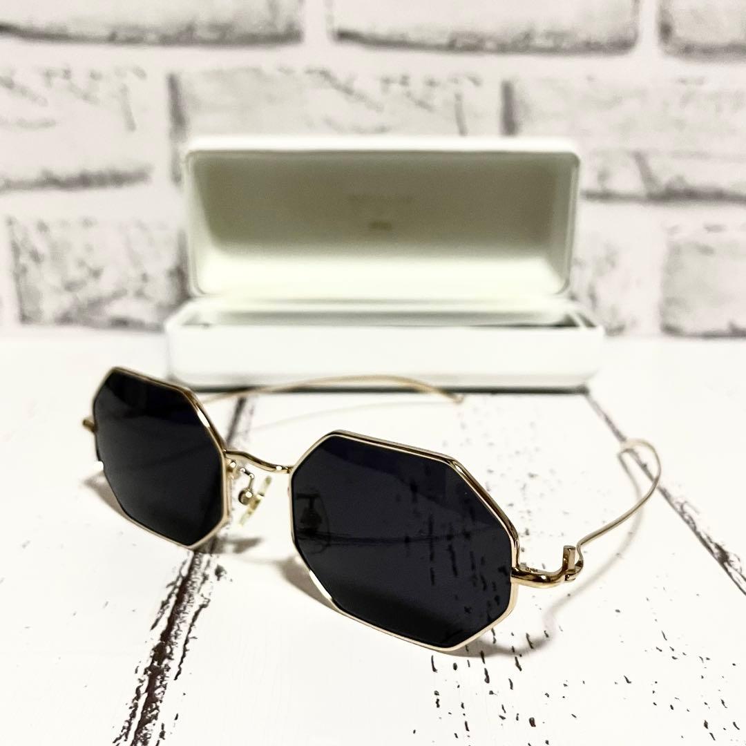 【新品】【タグ】PINE×SUGALISM サングラス 八角形 眼鏡 チタン