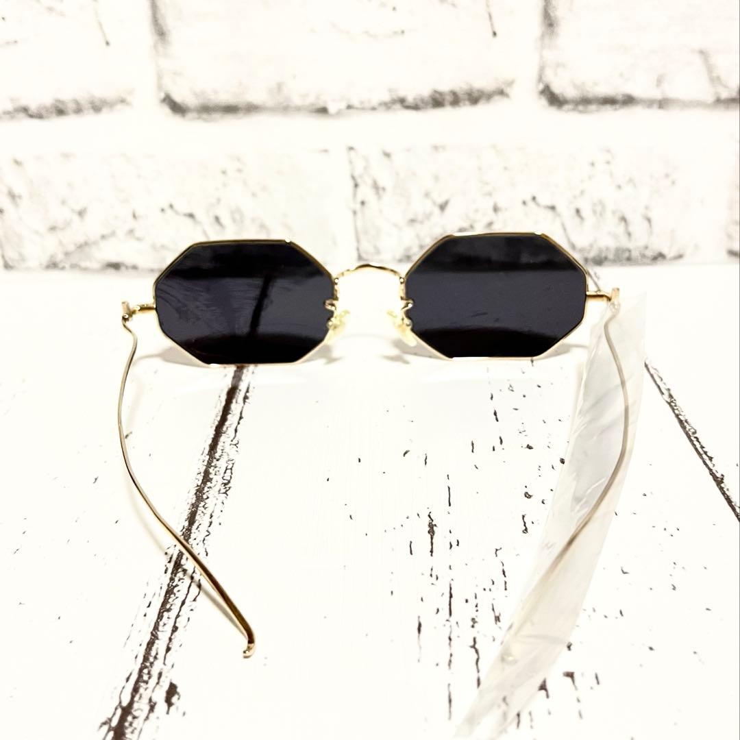 【新品】【タグ】PINE×SUGALISM サングラス 八角形 眼鏡 チタン