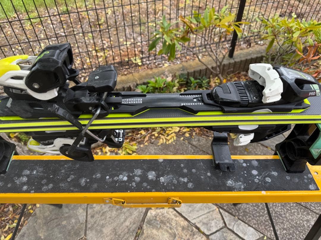 HEAD SUPER SHAPE i-Speed 163cm 片方テール剥離あり