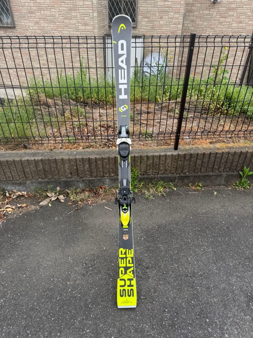 HEAD SUPER SHAPE i-Speed 163cm 片方テール剥離あり