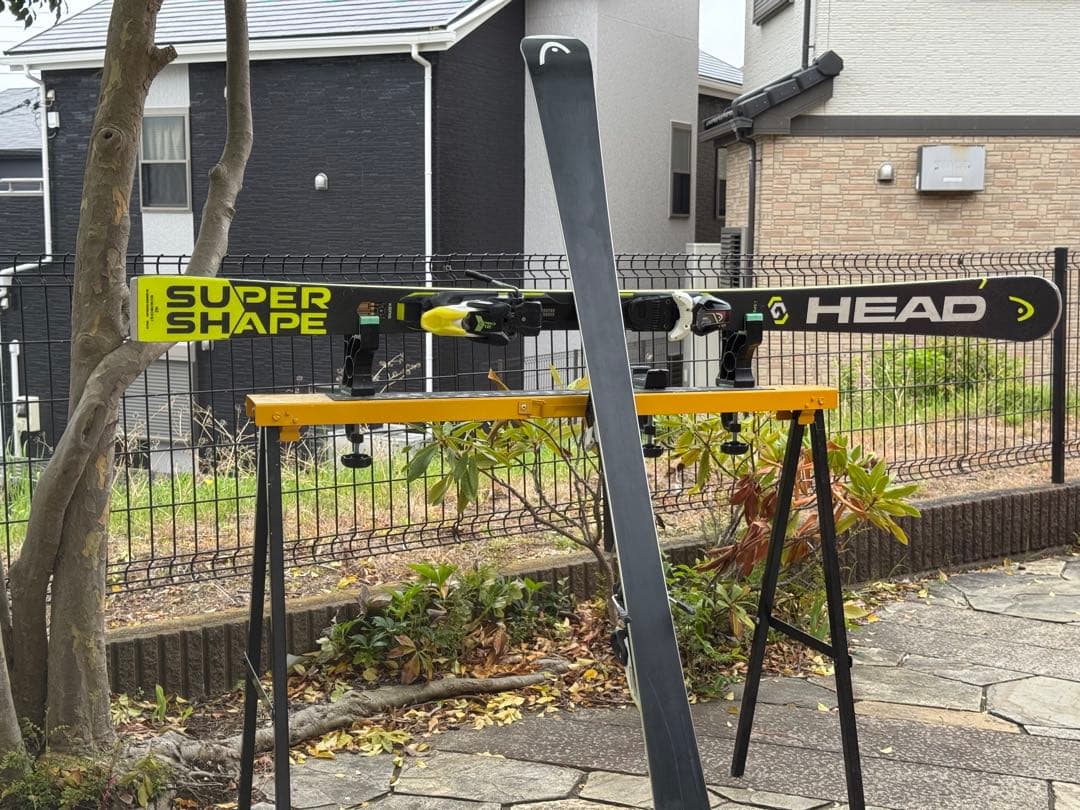 HEAD SUPER SHAPE i-Speed 163cm 片方テール剥離あり