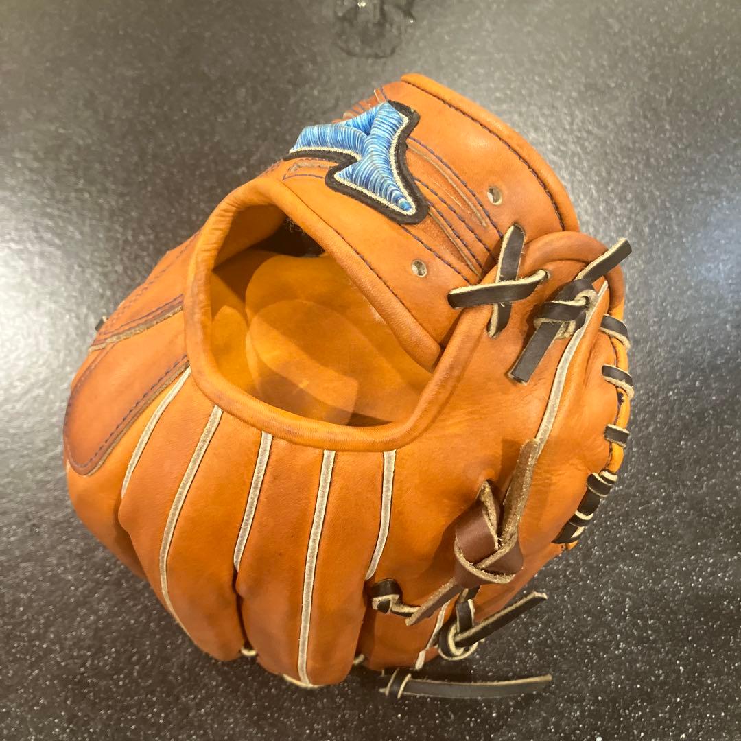 貴重ミズノグローバルエリート硬式限定ラベル坂本モデルダイバーシティブルーオーダー