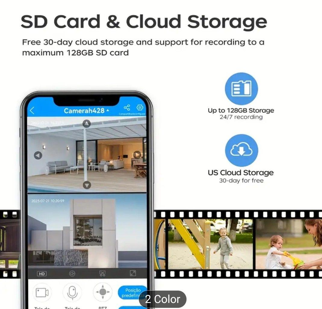 Solar Smart Camera +64G SDカード