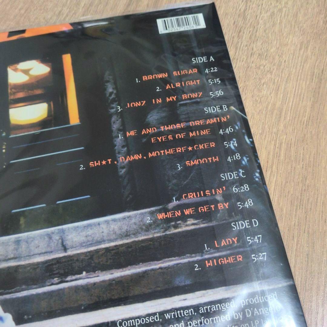 ディアンジェロ「Brown Sugar」〈輸入盤・180g重量盤（2LP）〉