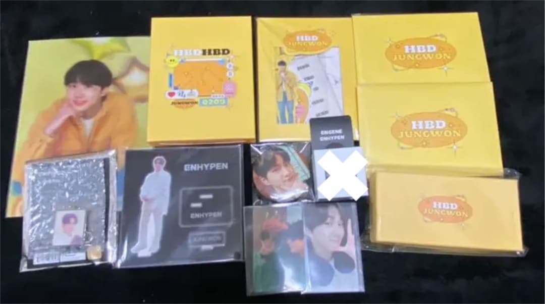 enhypen ジョンウォン　まとめ売り　アクスタ　トレカ　缶バ　キーホルダー