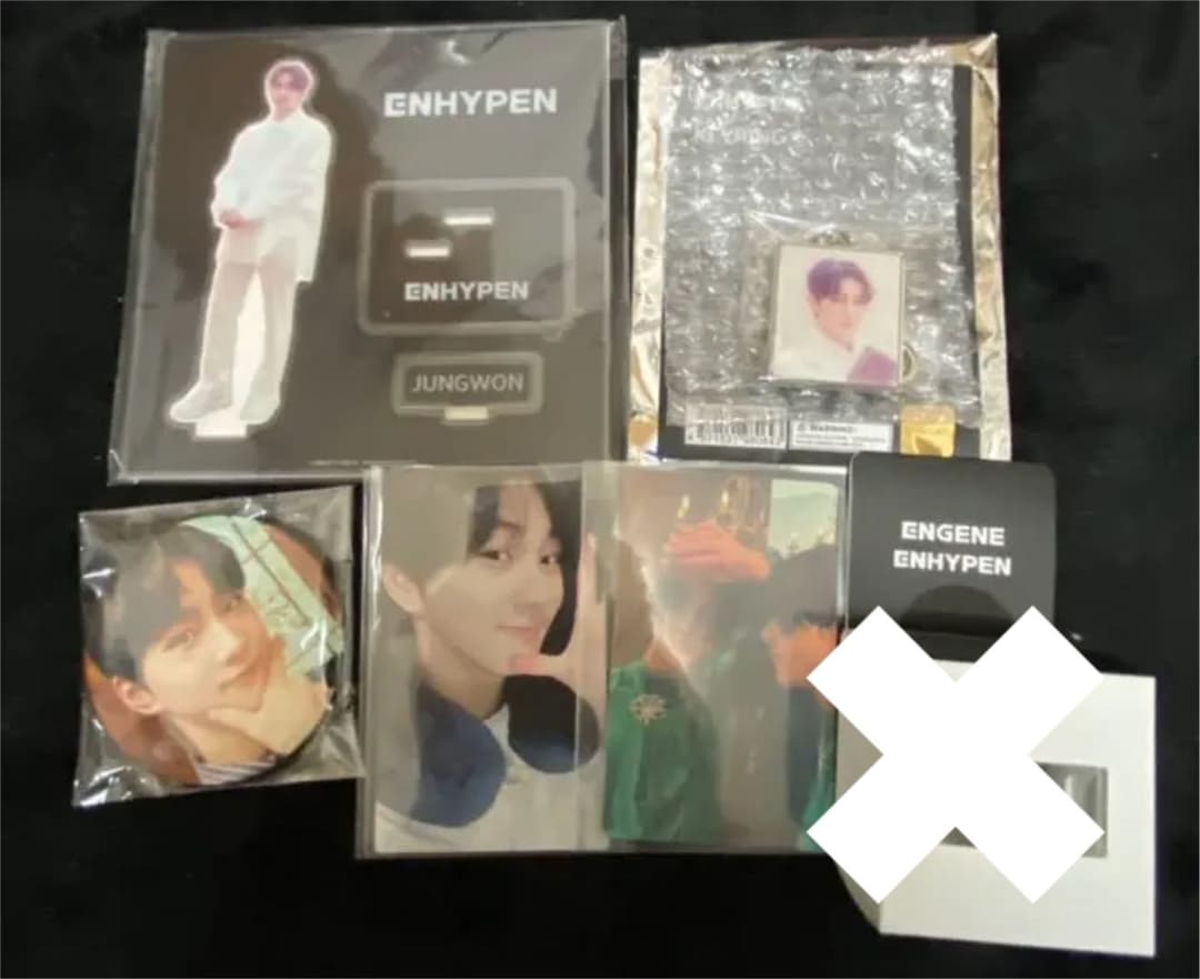 enhypen ジョンウォン　まとめ売り　アクスタ　トレカ　缶バ　キーホルダー