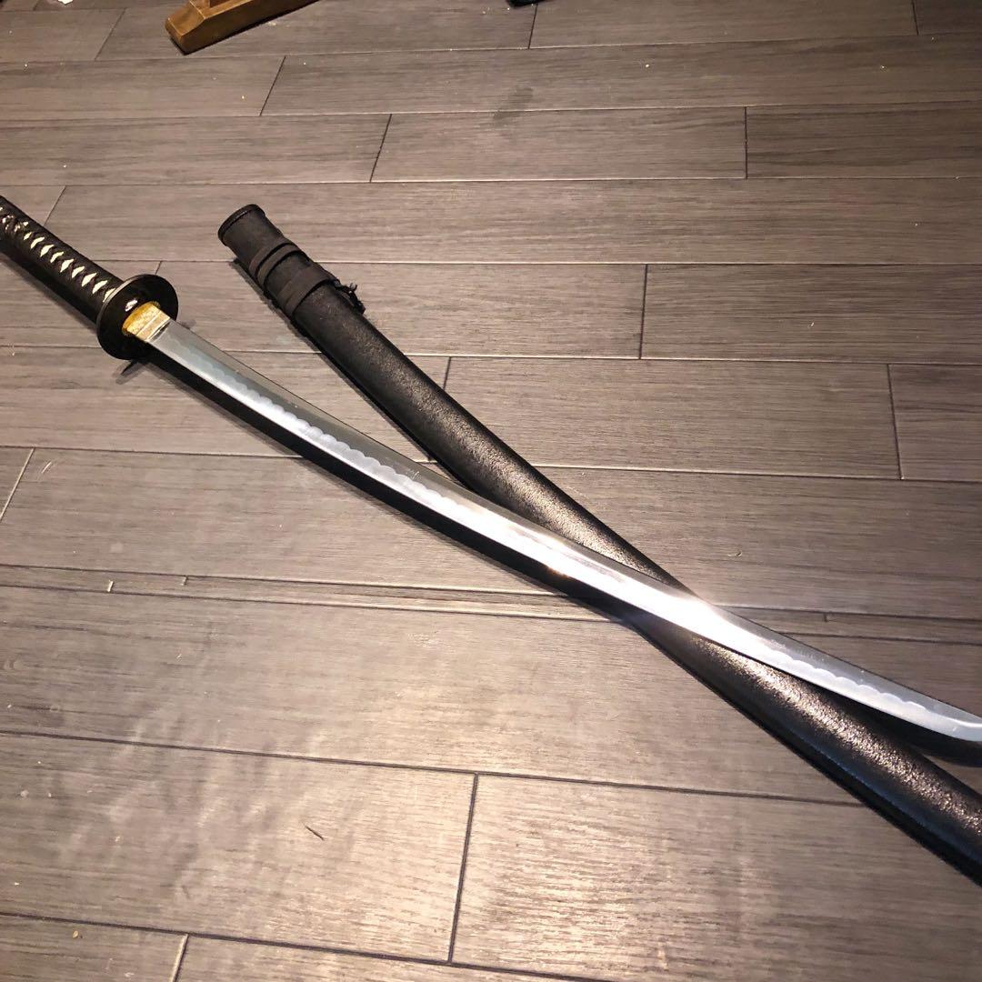 高級模造刀　研波刃　合金　居合刀　本格