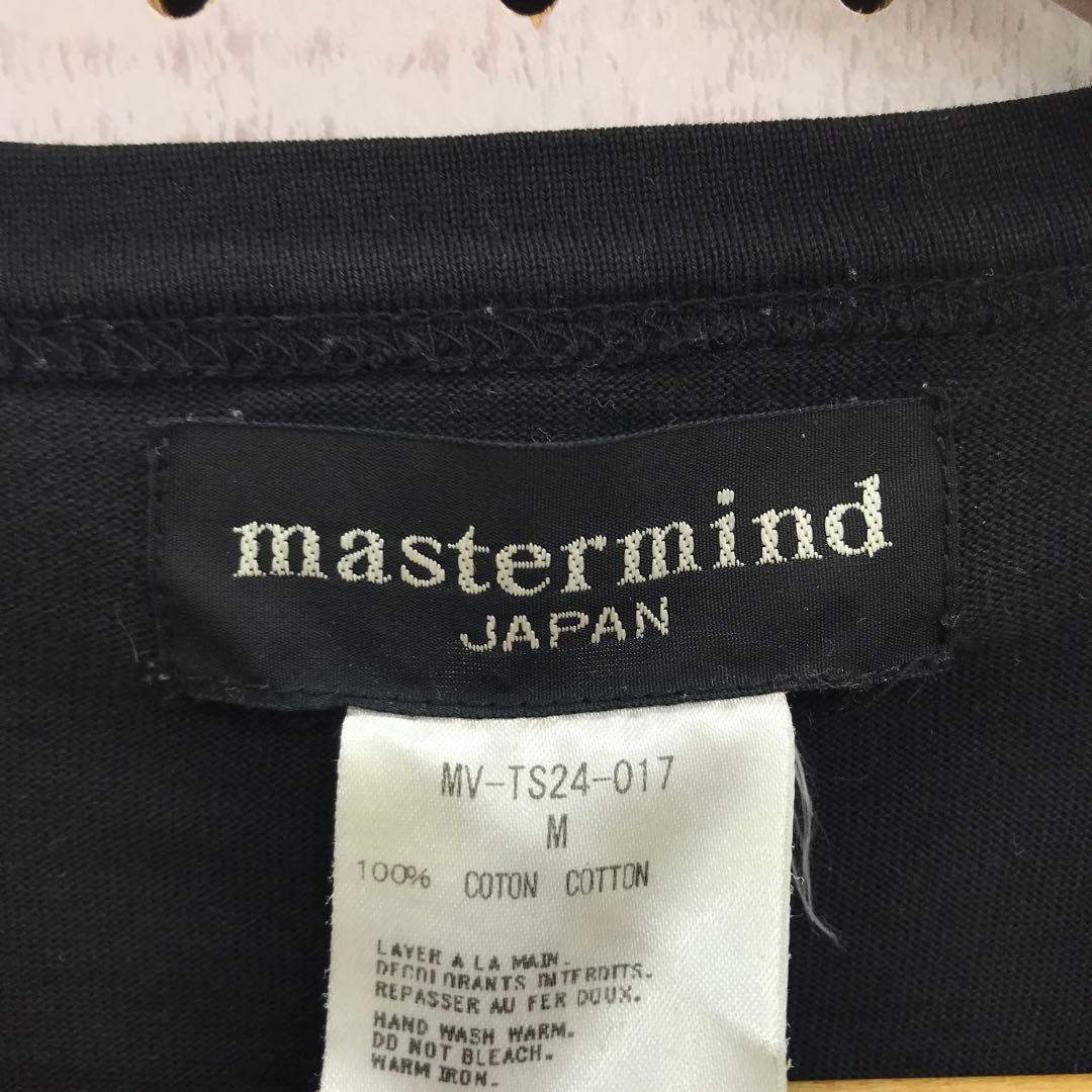 00's 国産古着 master mind ドクロ ピースマーク ロンT