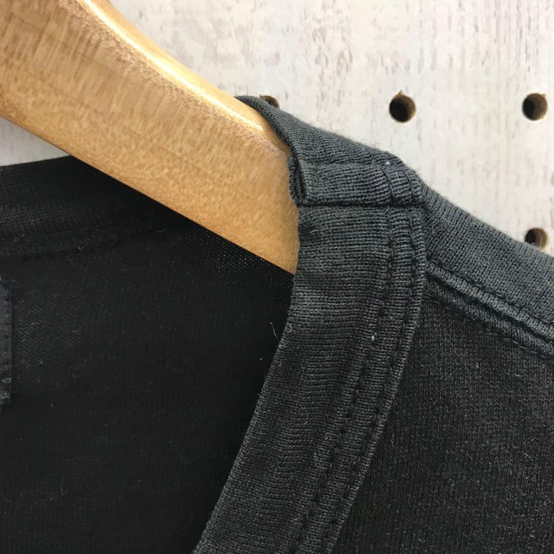 00's 国産古着 master mind ドクロ ピースマーク ロンT