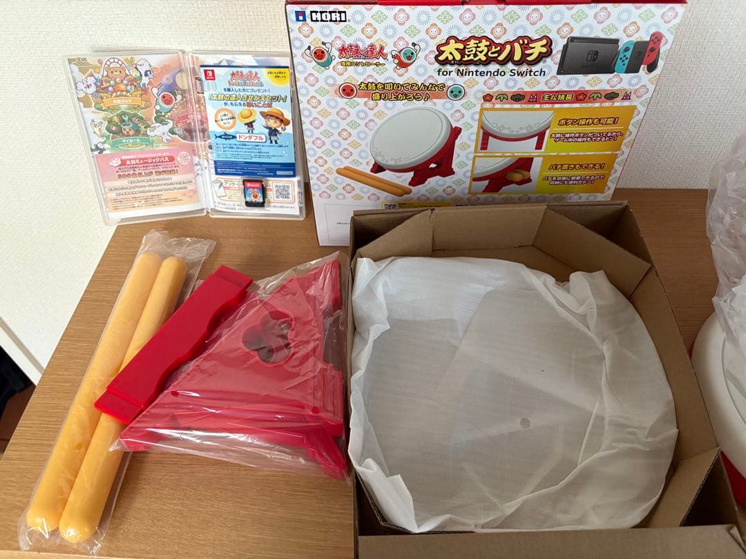 太鼓の達人 ドンダフルフェスティバル + 太鼓とバチ セット