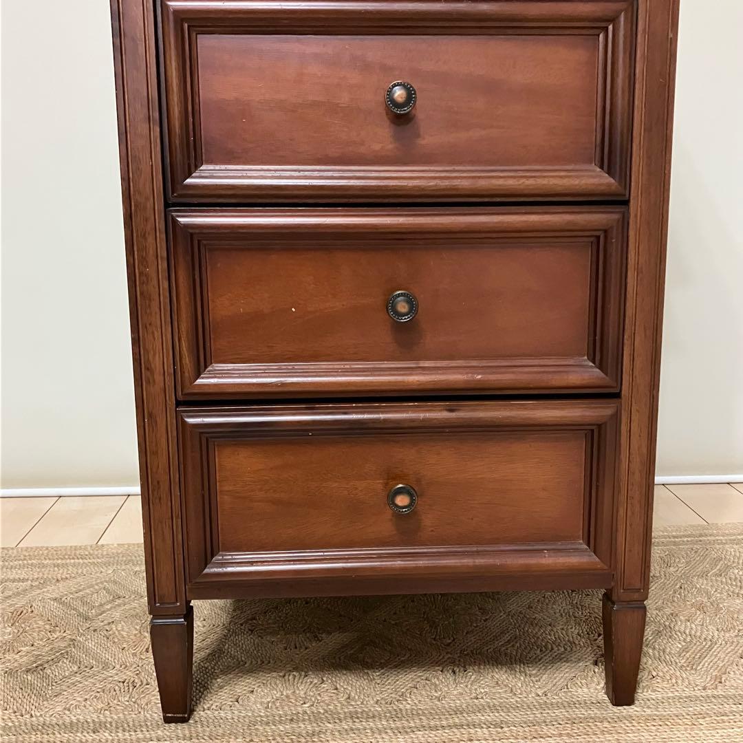 【アンティーク】 チェスト コンソール モダン 飾り棚 5段 ビンテージ 家具