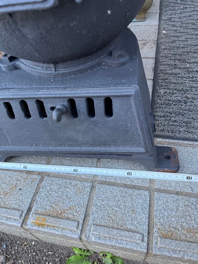 ミチです レトロ国鉄ダルマストーブ、 レトロダルマストーブ 、薪ストーブ