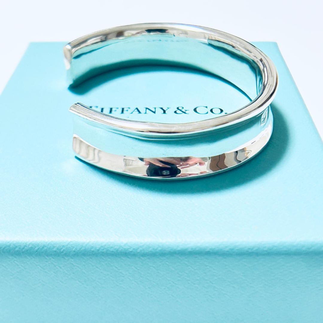 【超美品】ティファニー 1837 カフ バングル ブレスレット SV925