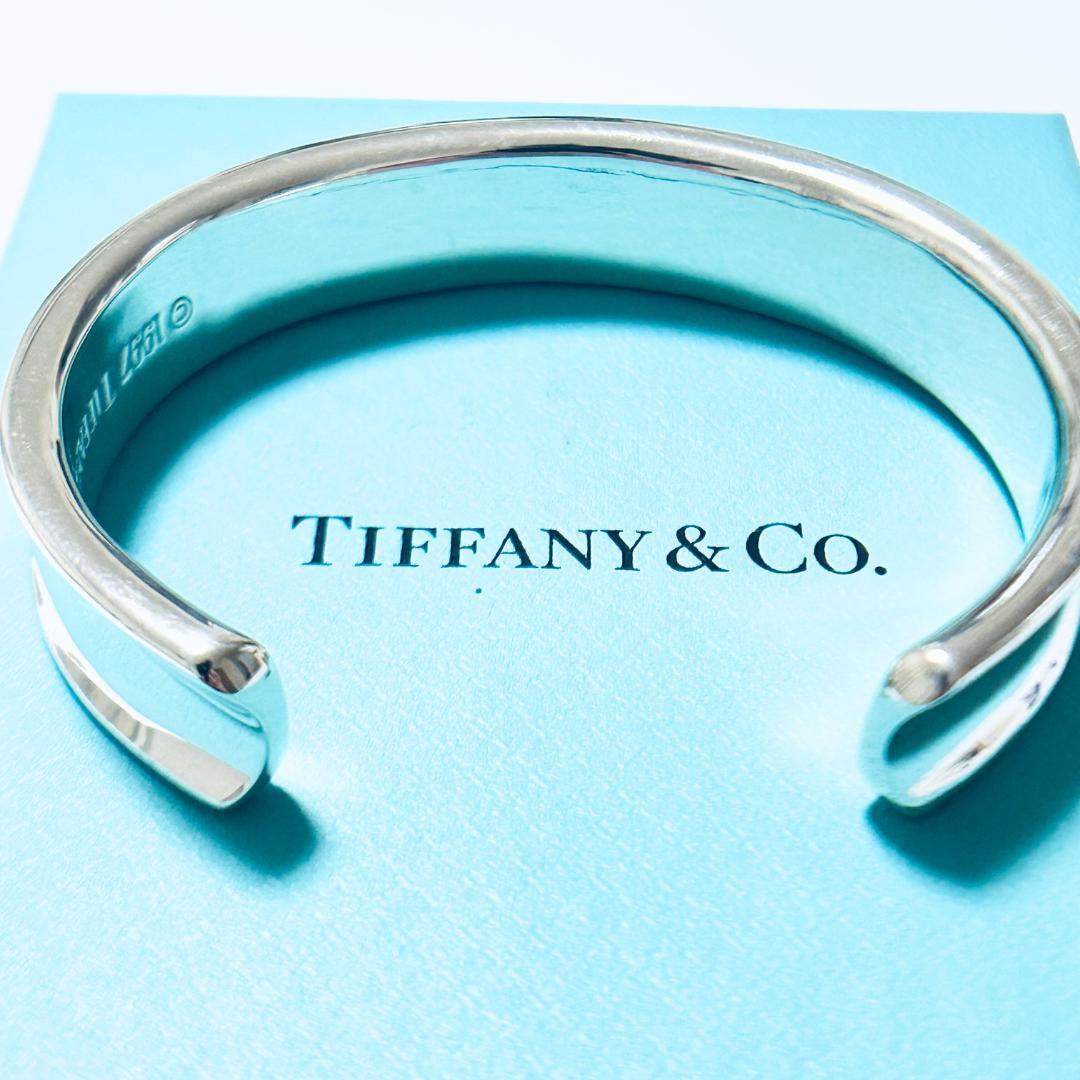 【超美品】ティファニー 1837 カフ バングル ブレスレット SV925