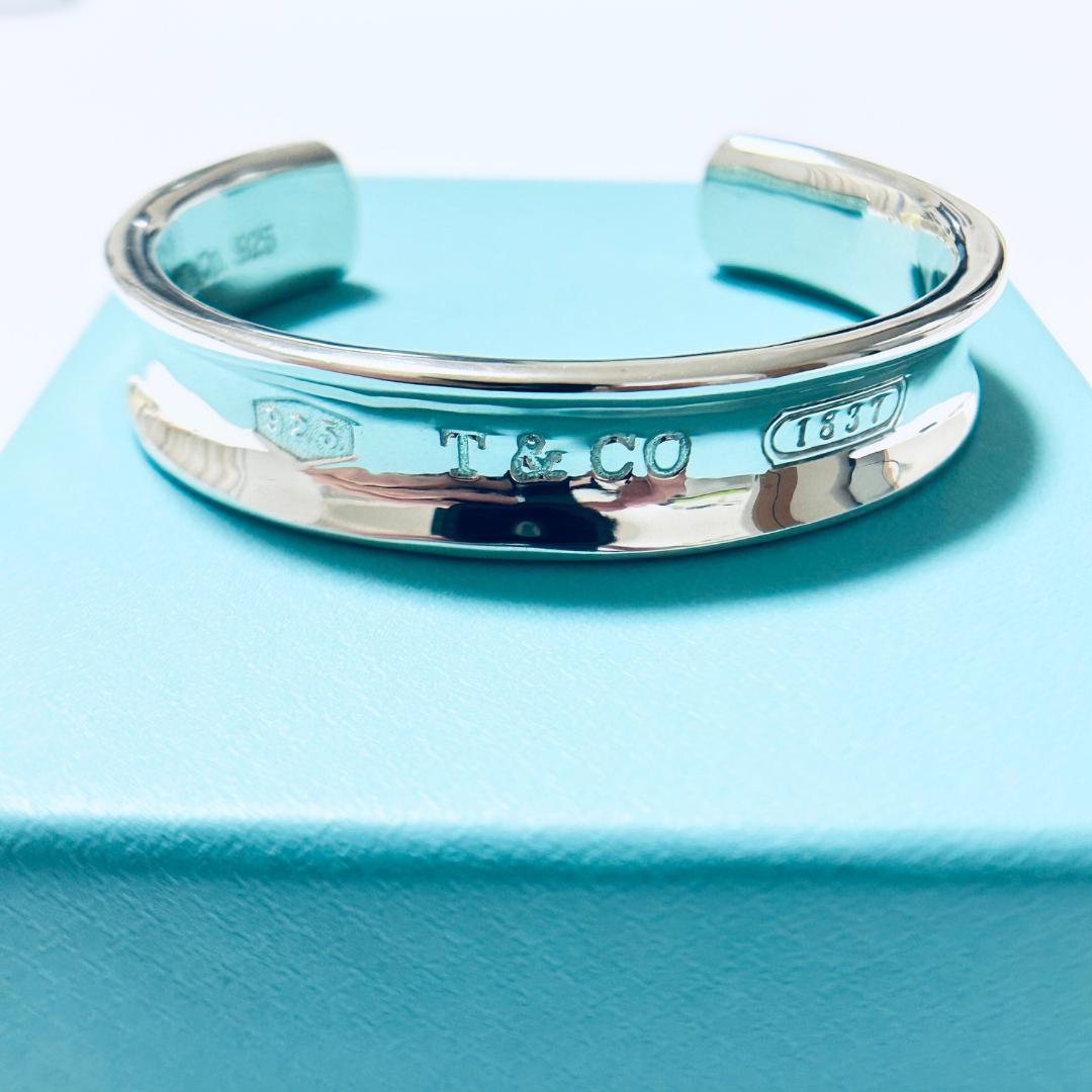 【超美品】ティファニー 1837 カフ バングル ブレスレット SV925