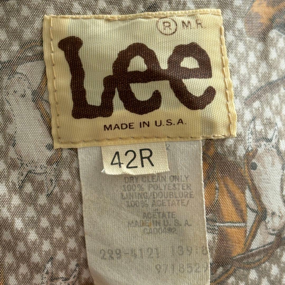 超希少 アメリカ製 70s Lee 3ピースセットアップ ウエスタン