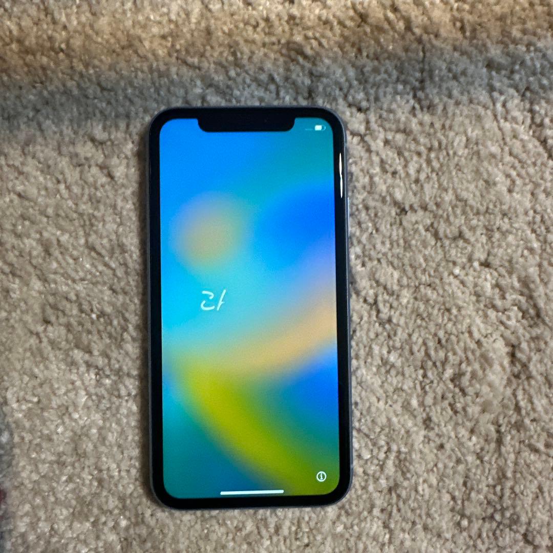 C*5様 iPhoneXR256GB SIM解除済ネット利用制限無し キズ無バッ