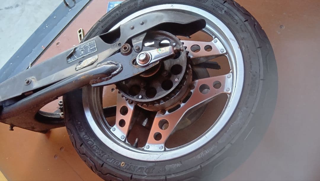 cb750fc リア　スイングアームのみ