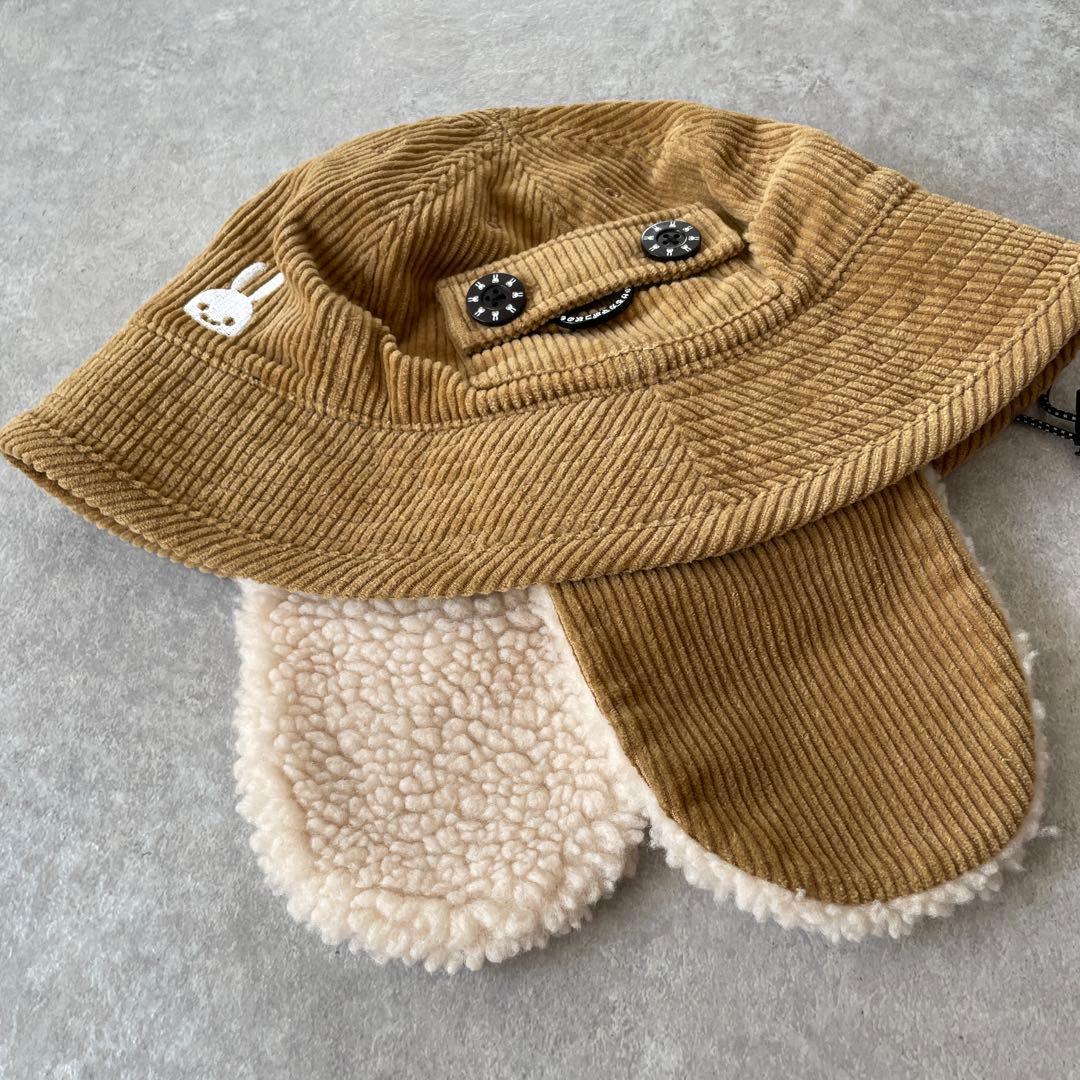 新品同様 CUNE 犬帽子 コーデュロイバケットハット