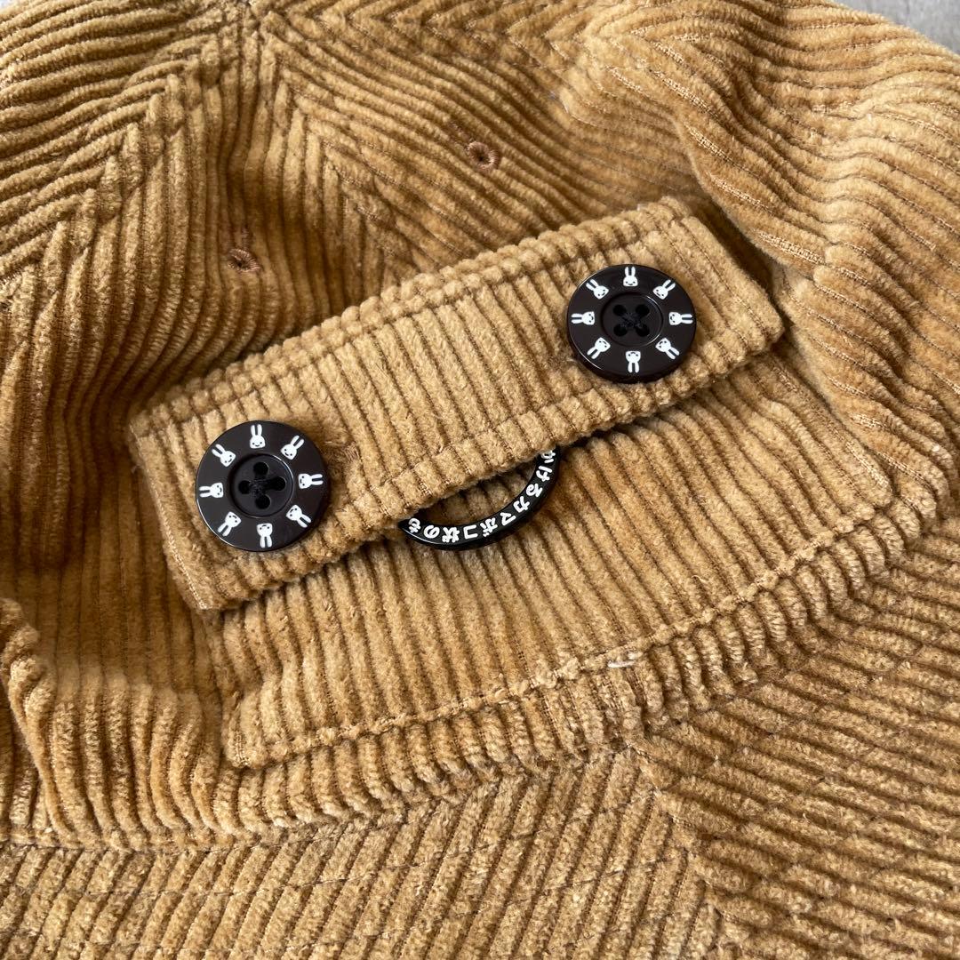 新品同様 CUNE 犬帽子 コーデュロイバケットハット