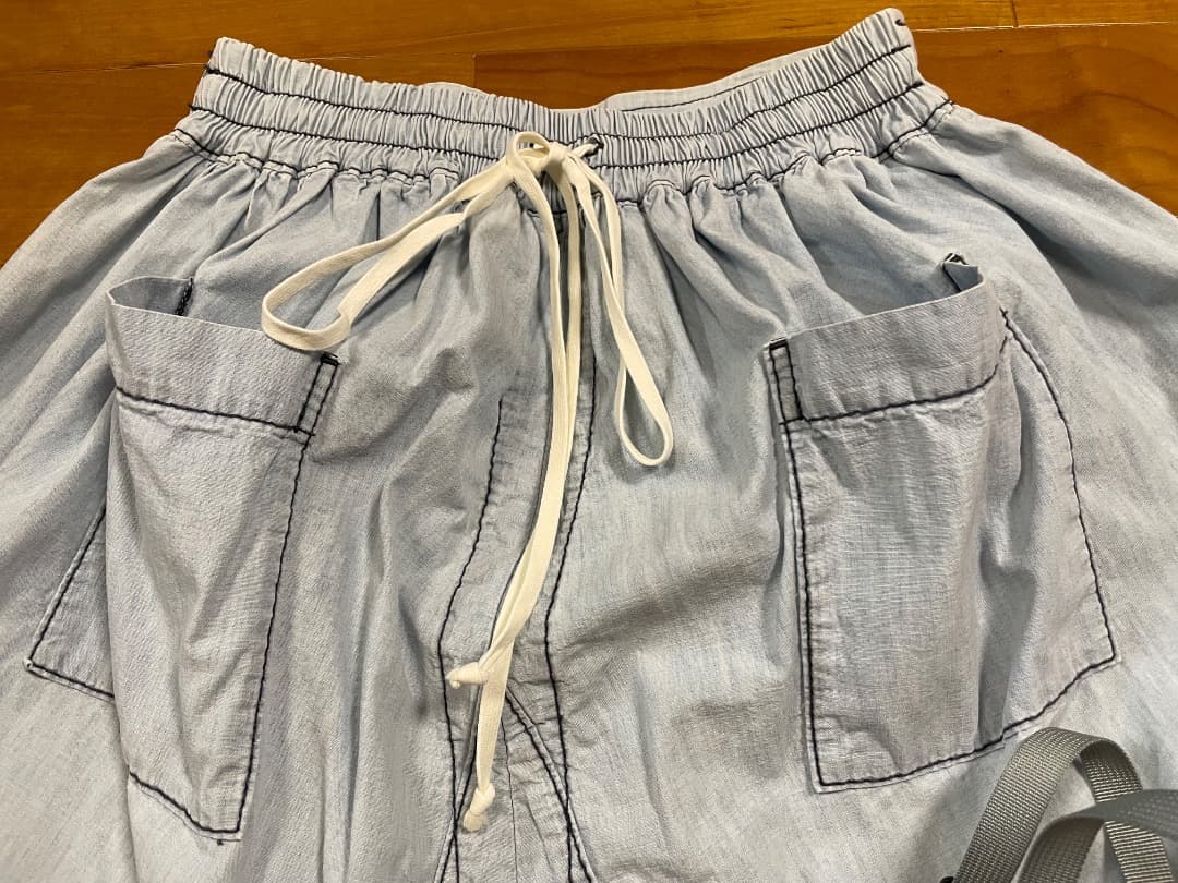 タオ コムデギャルソン サルエル パンツ XS/ブルー