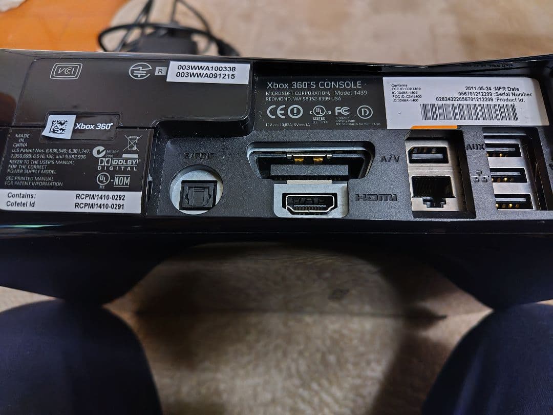 XBOX360S+ハンドル　ハワイレンタカー　シュミレーター