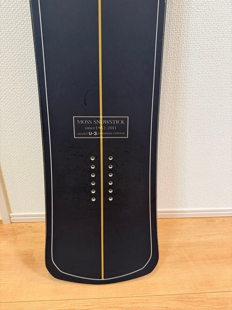 MOSS スノースティック U3 プレミアムエディション　マッドブラック