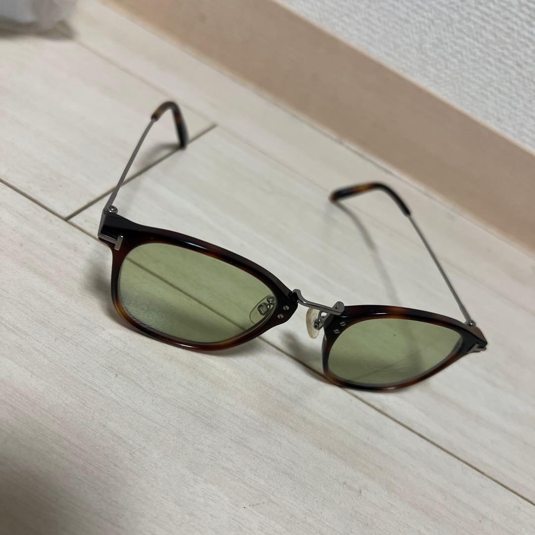 TOM FORD ボストン型サングラス グリーンレンズ