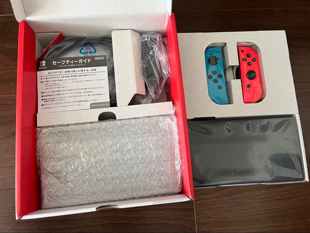 【新品・未使用】Nintendo Switch 有機ELモデル 青/赤