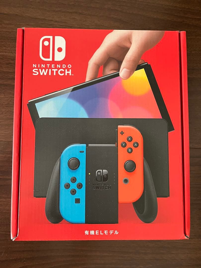【新品・未使用】Nintendo Switch 有機ELモデル 青/赤