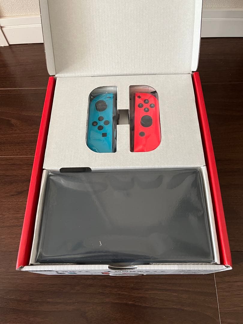 【新品・未使用】Nintendo Switch 有機ELモデル 青/赤