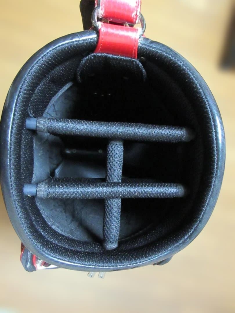 タイトリスト キャディバッグ 赤