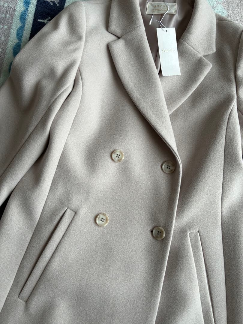 any SiS 新品未使用ロング チェスターコート サイズ2