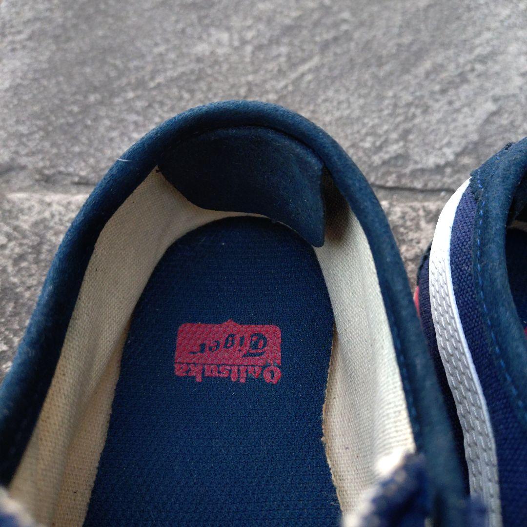 オニツカタイガー メキシコ66スリッポン ネイビー スニーカー 24cm