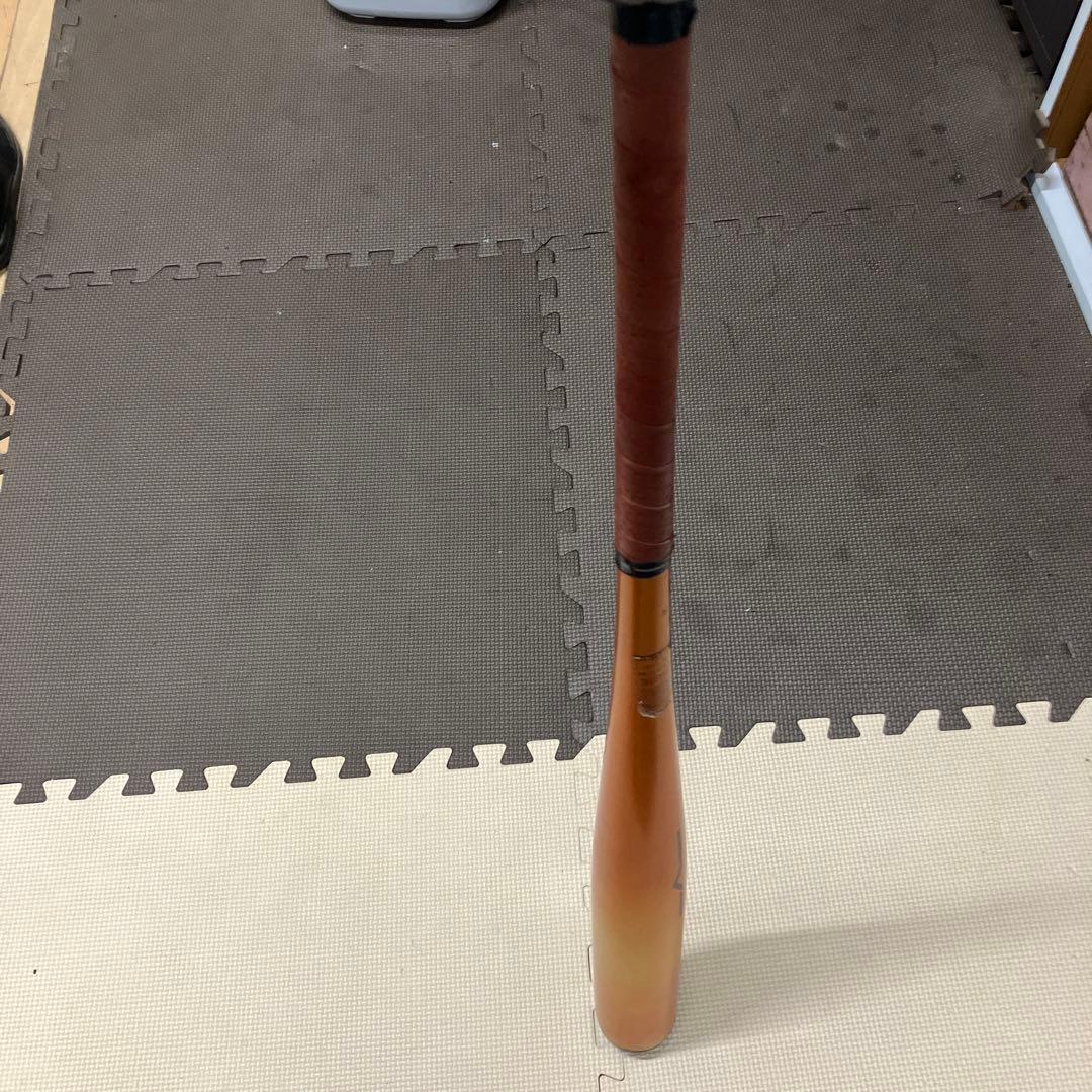 ZETT 硬式バット オレンジ低反発