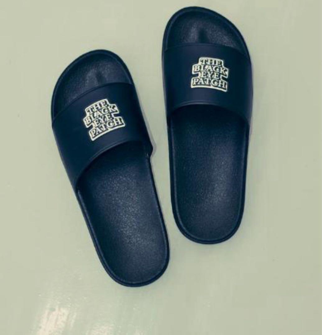 OG LABEL SHOWER SANDALS ブラックアイパッチ サンダル L
