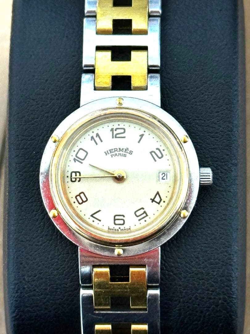 り*ん様 HERMES エルメス クリッパー 1コマ付き