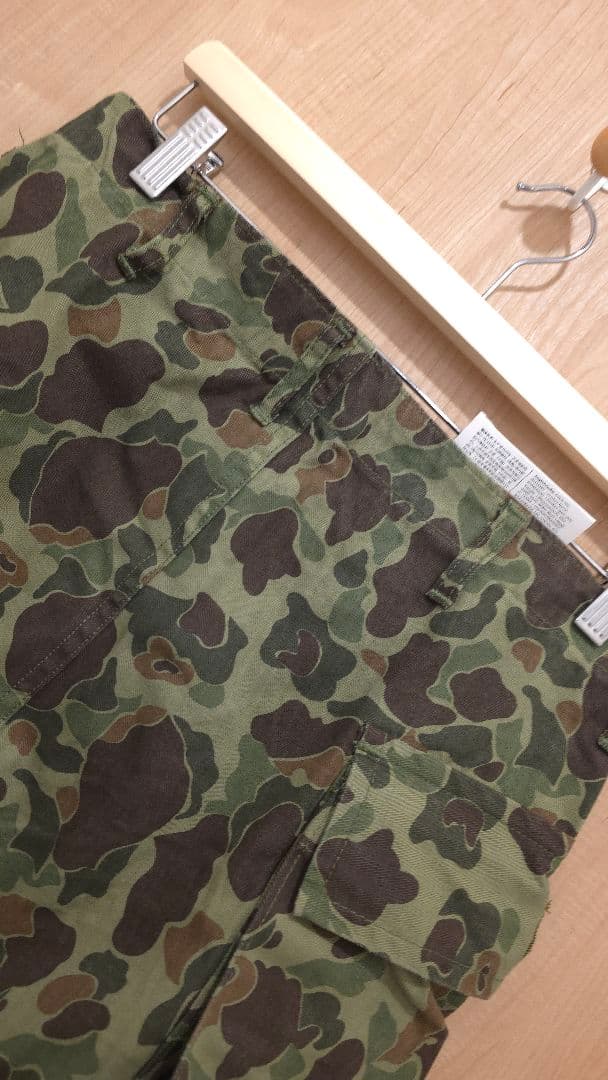 ダックハンターカモ ベイカーパンツ USMC 30inch